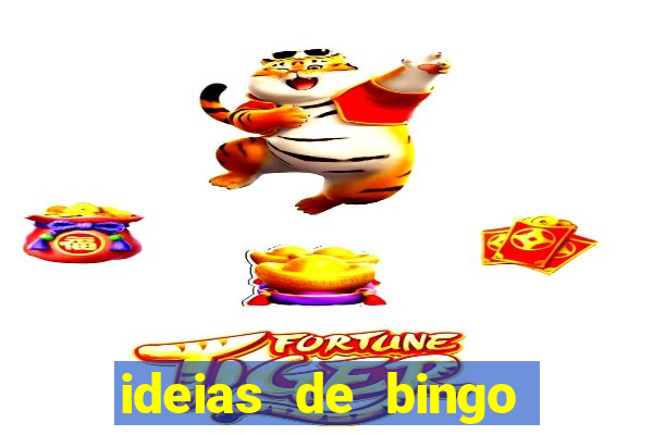 ideias de bingo para o natal