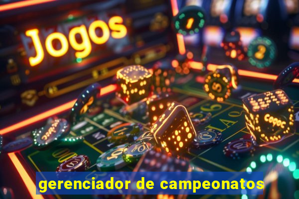 gerenciador de campeonatos