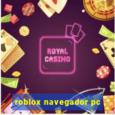 roblox navegador pc