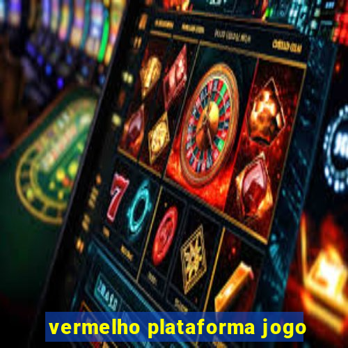 vermelho plataforma jogo