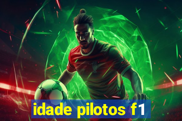 idade pilotos f1