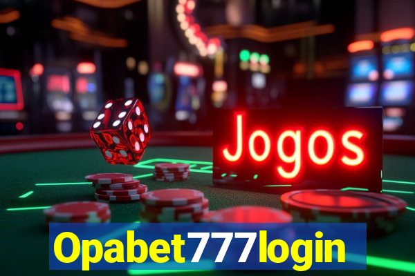 Opabet777login