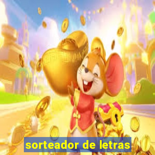 sorteador de letras