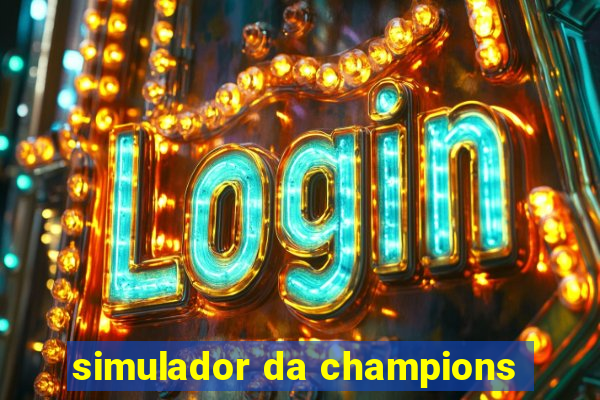 simulador da champions