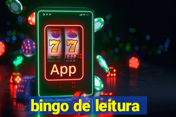 bingo de leitura