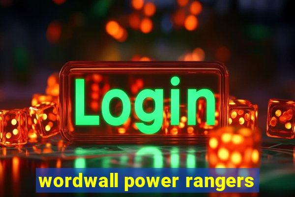 wordwall power rangers