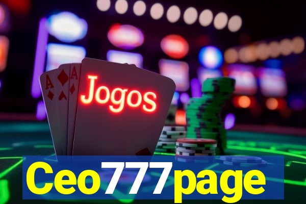 Ceo777page