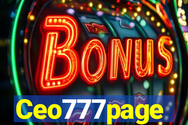 Ceo777page