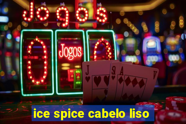 ice spice cabelo liso