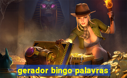 gerador bingo palavras