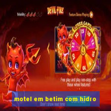 motel em betim com hidro