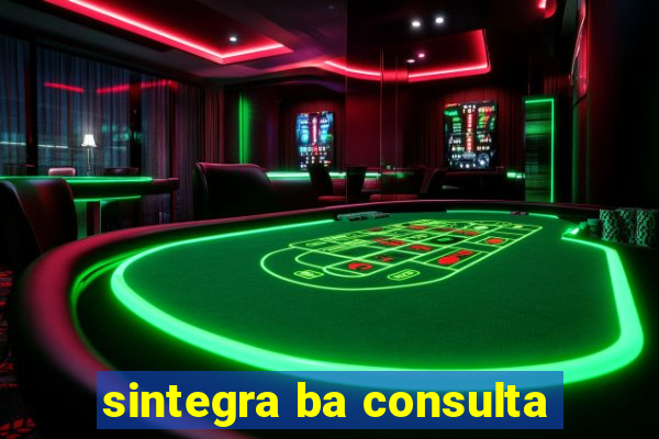 sintegra ba consulta