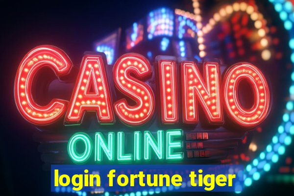 login fortune tiger