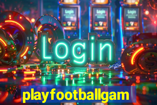 playfootballgames